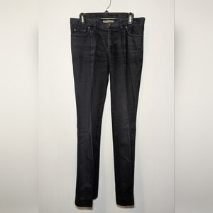 See By Chloe Black Bootcut Jeans 100% Cotton Women's Size 29"